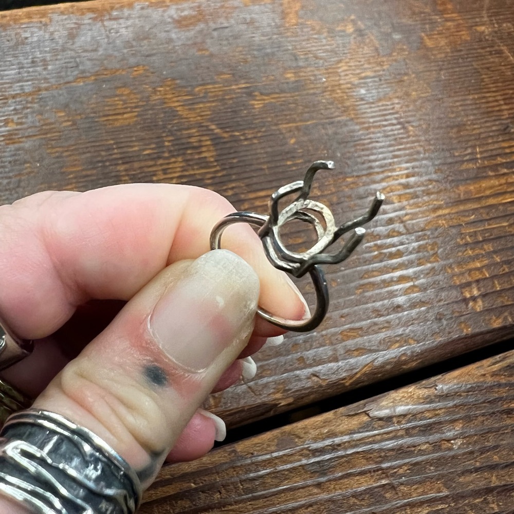 Empty Sterling Silver Setting